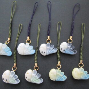 【オーダー】セキセイインコの根付【和菓子風】