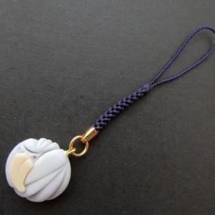 【オーダー】ハシビロコウの根付【和菓子風】