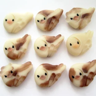 【オーダー】十姉妹【和菓子風】