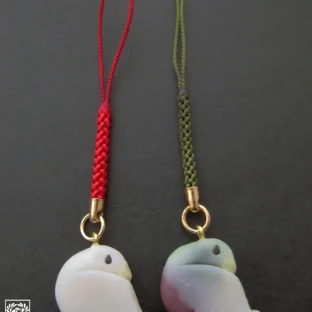 【オーダー】アヒルの根付【和菓子風】