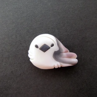 【オーダー】シマエナガ【和菓子風】