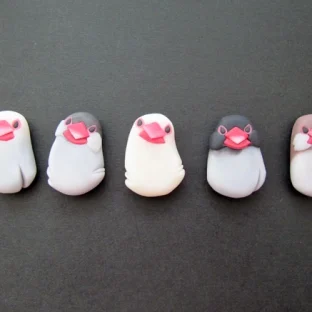 【オーダー】文鳥【和菓子風】