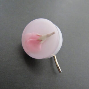 桜の錦玉羹ポニーフック丸ピンク