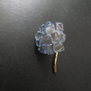 羊羹紫陽花のポニーフック深青