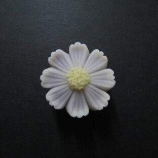 コスモスの帯留め紫