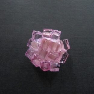 羊羹紫陽花帯留めピンク